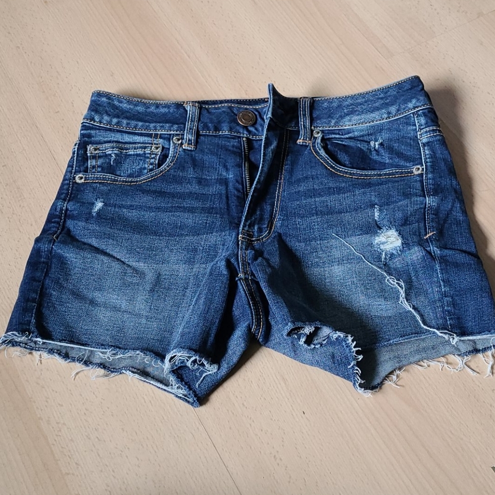 High rise shorts